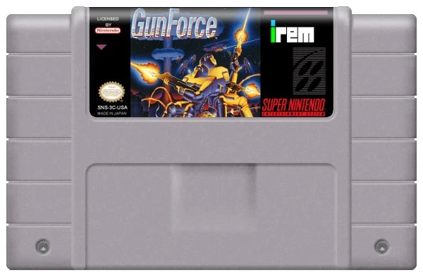 Gunforce - Nintendo SNES