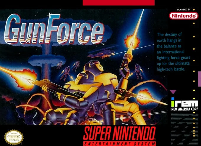 Gunforce - Nintendo SNES