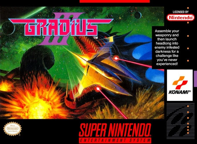 Gradius III - Nintendo SNES
