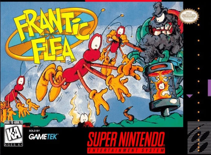 Frantic Flea - Nintendo SNES