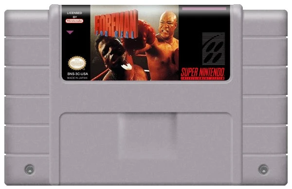 Foreman For Real - Nintendo SNES