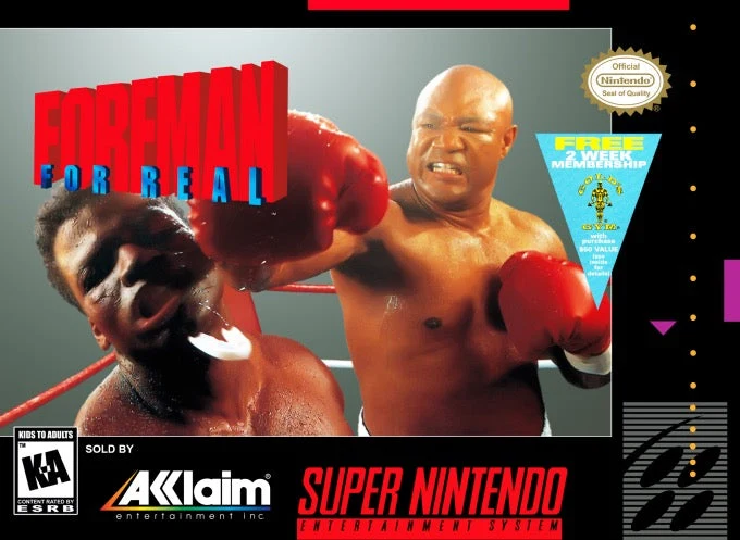 Foreman For Real - Nintendo SNES
