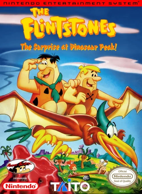 Flintstones Surprise at Dinosaur Peak - Nintendo NES