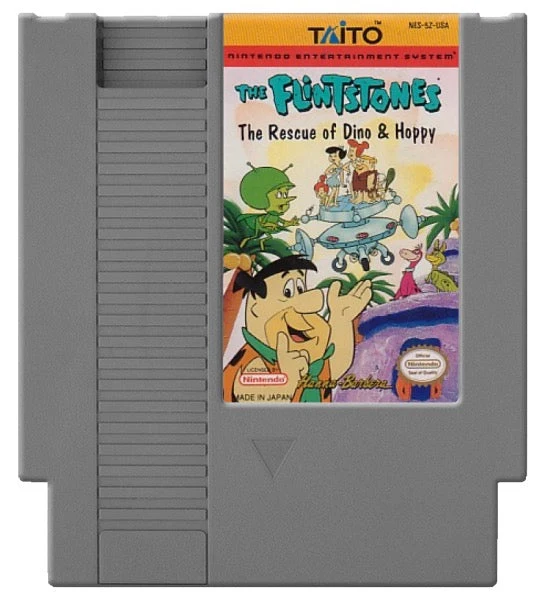 Flintstones The Rescue of Dino and Hoppy - Nintendo NES