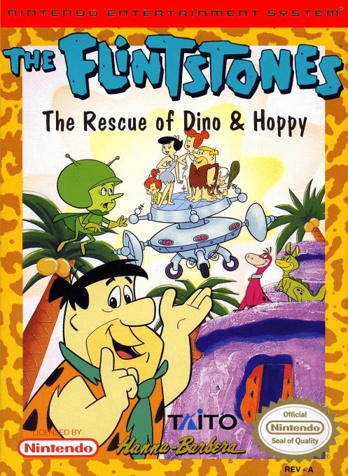 Flintstones The Rescue of Dino and Hoppy - Nintendo NES