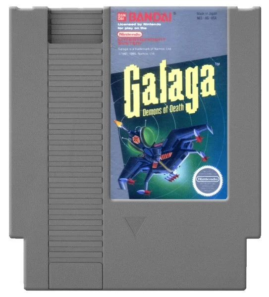 Galaga Demons of Death - Nintendo NES