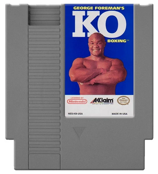 George Foreman's KO Boxing - Nintendo NES