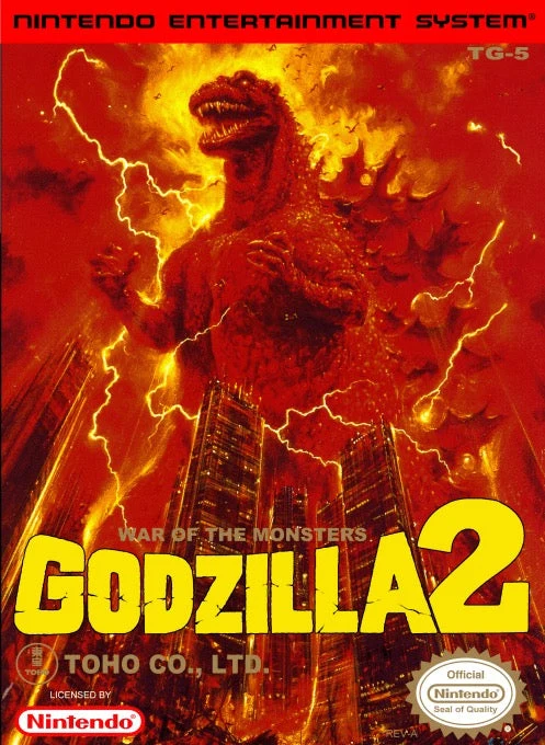 Godzilla 2 - Nintendo NES