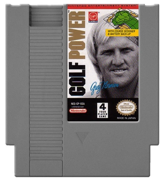 Greg Norman's Golf Power - Nintendo NES