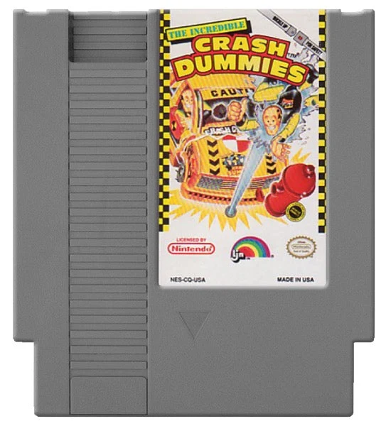 Incredible Crash Dummies - Nintendo NES