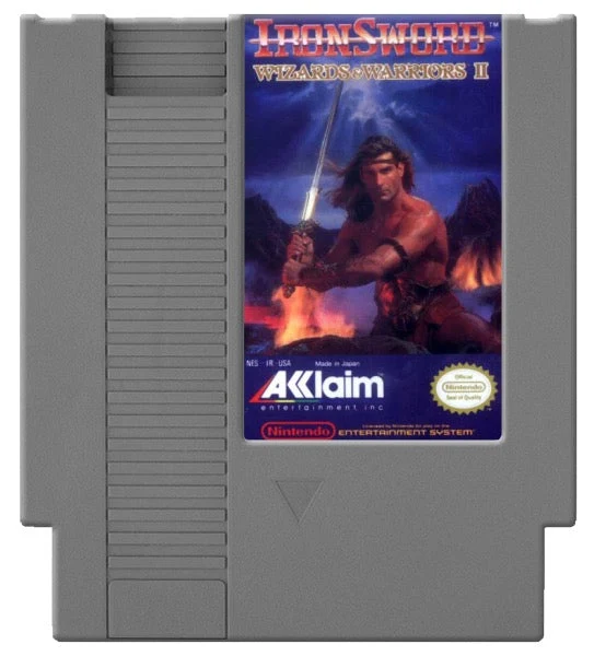 Iron Sword Wizards and Warriors II - Nintendo NES