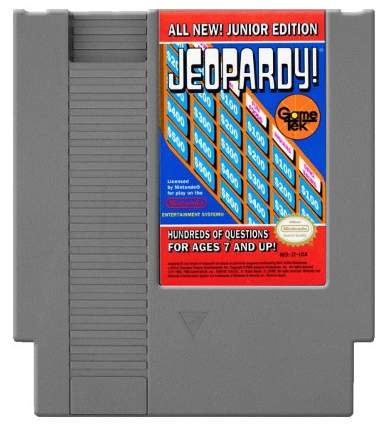 Jeopardy Junior Edition - Nintendo NES