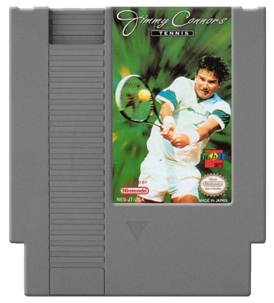 Jimmy Connors Tennis - Nintendo NES