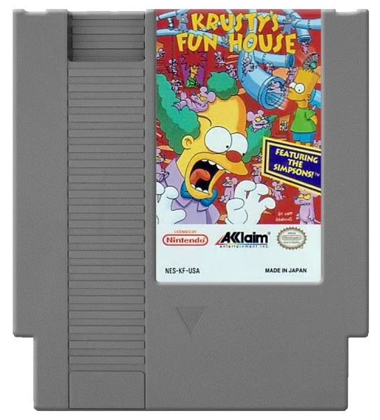 Krusty's Fun House - Nintendo NES