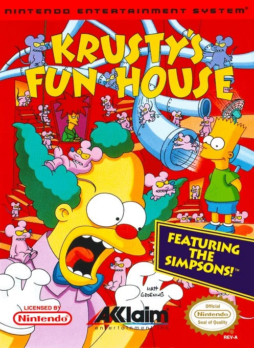 Krusty's Fun House - Nintendo NES