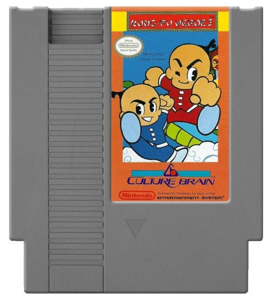 Kung Fu Heroes - Nintendo NES