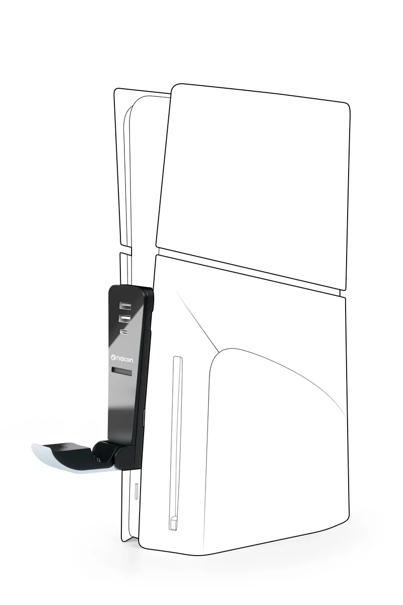 Base di Ricarica DualSense Edge con Hub USB Nacon