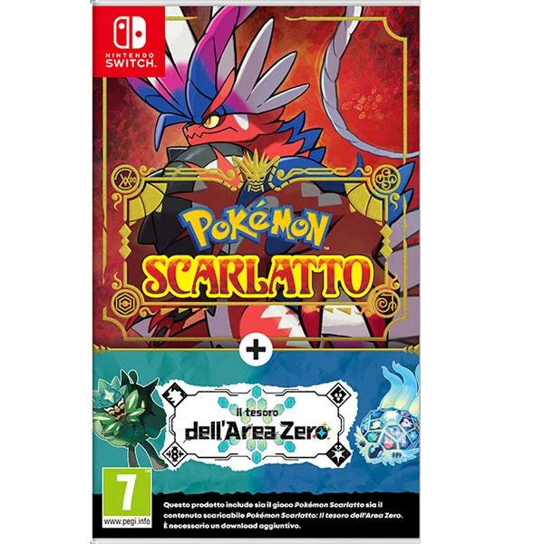 Pokemon Scarlatto Expansion Pack Il Tesoro dell'Area Zero Switch