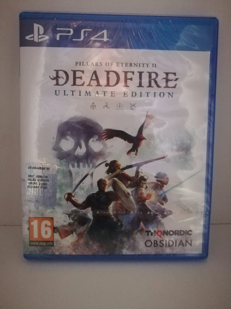PILLARS OF ETERNITY II DEADFIRE ULTIMATE EDITION PS4 (versione europea)