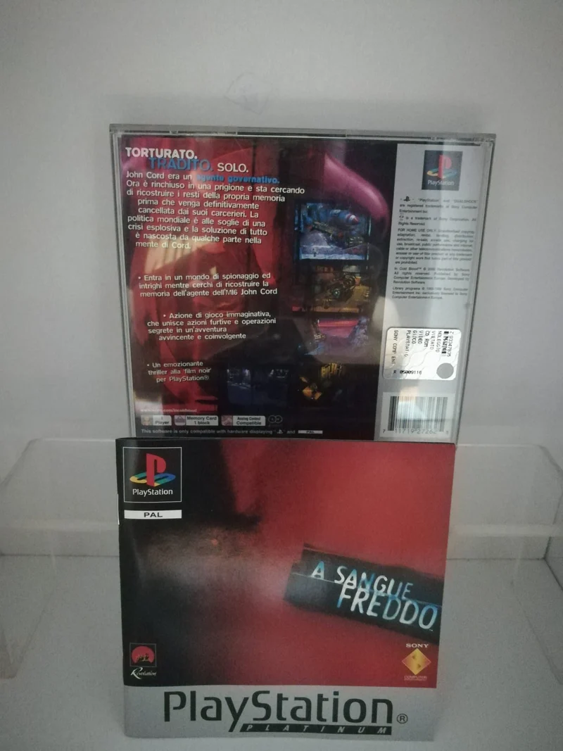 A SANGUE FREDDO PS1 (versione itliana) (usato garantito)(come se fosse nuovo)