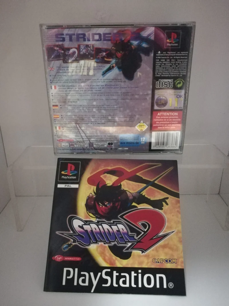 STRIDER 2 PS1 (versione europea)(usato garantito)RARO