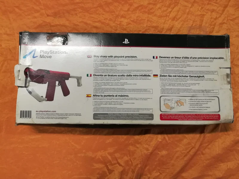 PLAYSTATION MOVE ACCESSORIO TIRATORE SCELTO PS3(PS4)(usato garantito)