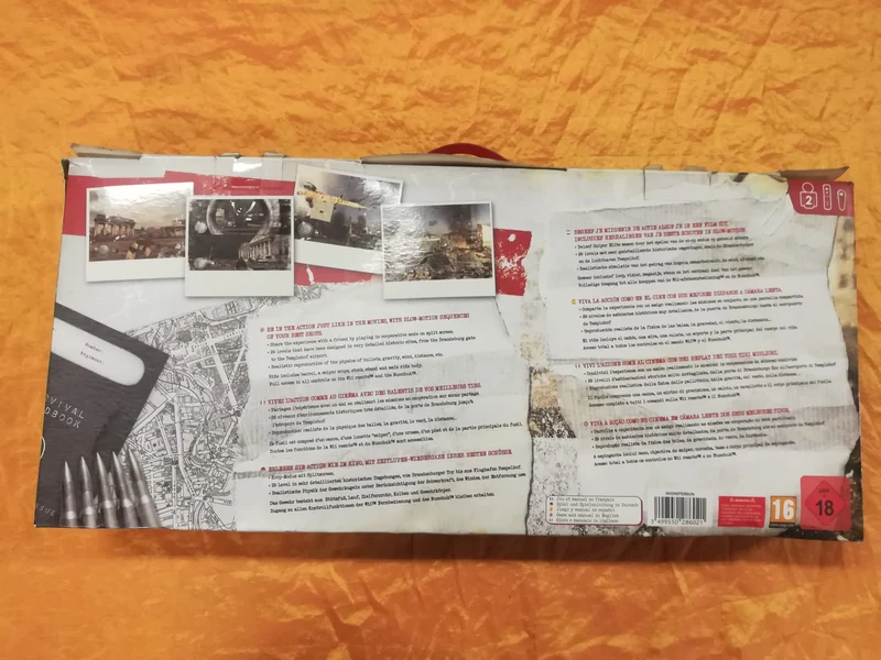 SNIPER ELITE NINTENDO WII SOLO FUCILE ORIGINALE (usato)