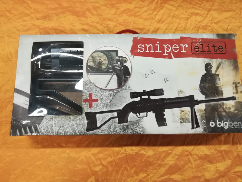 SNIPER ELITE NINTENDO WII SOLO FUCILE ORIGINALE (usato)