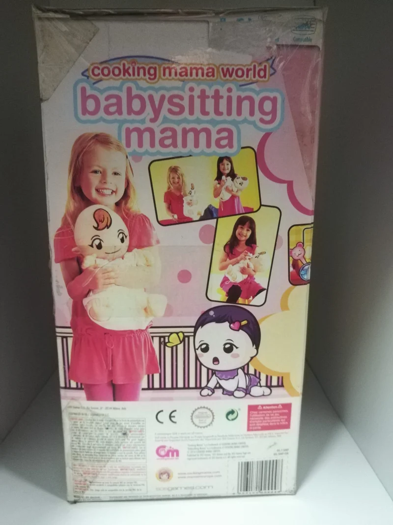 COOKING MAMA WORLD-BABYSITTING MAMA WII NINTENDO(esposizione fiera)(la scatola e un po rovinata ma il contenuto e integro)