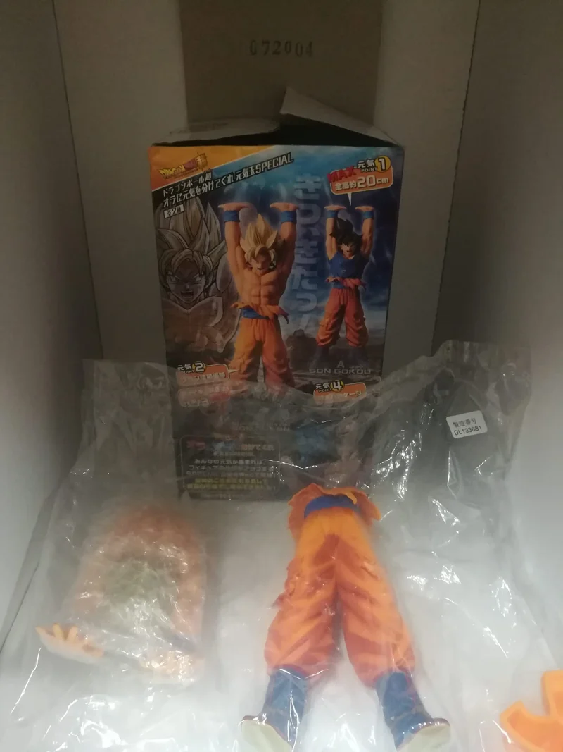 DRAGON BALL SUPER SAIYAN SON GOKOU (esposizione fiera)NUOVA