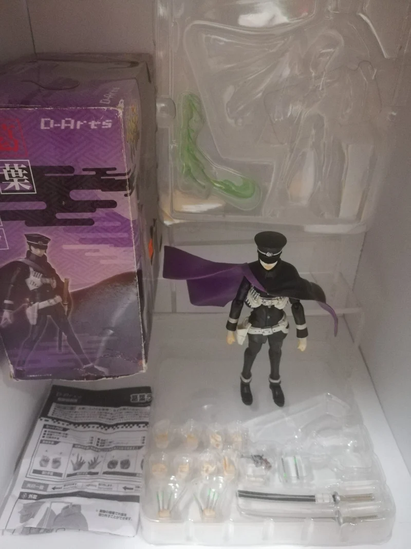 D-Arts Devil Summonr Raidou Kuzunoha Action Figure Bandai Tamashii Nazioni (esposizione fiera )( andato perso il gatto)
