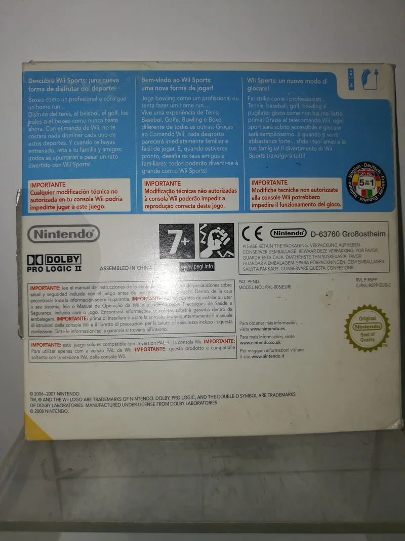 WII SPORTS WII NINTENDO (usato garantito)