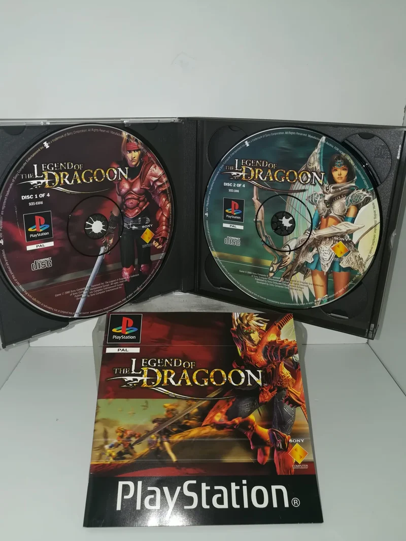 THE LEGEND OF DRAGOON PS1 PAL ITALIANO (usato garantito)