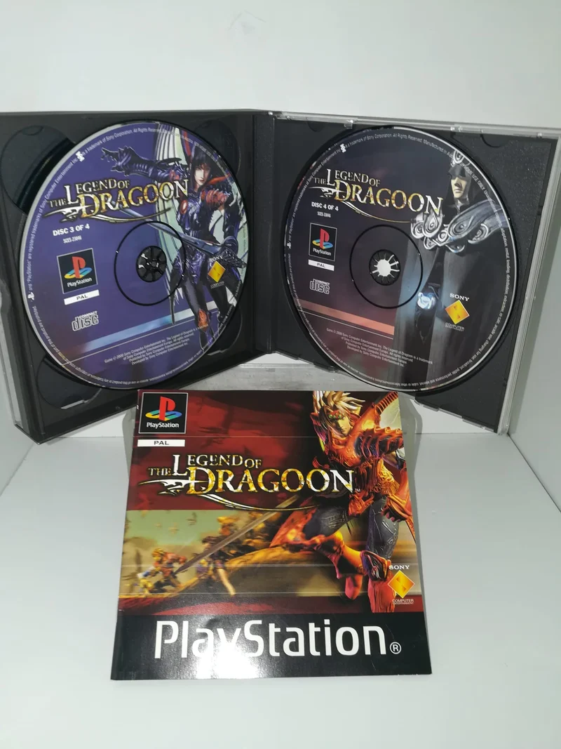 THE LEGEND OF DRAGOON PS1 PAL ITALIANO (usato garantito)