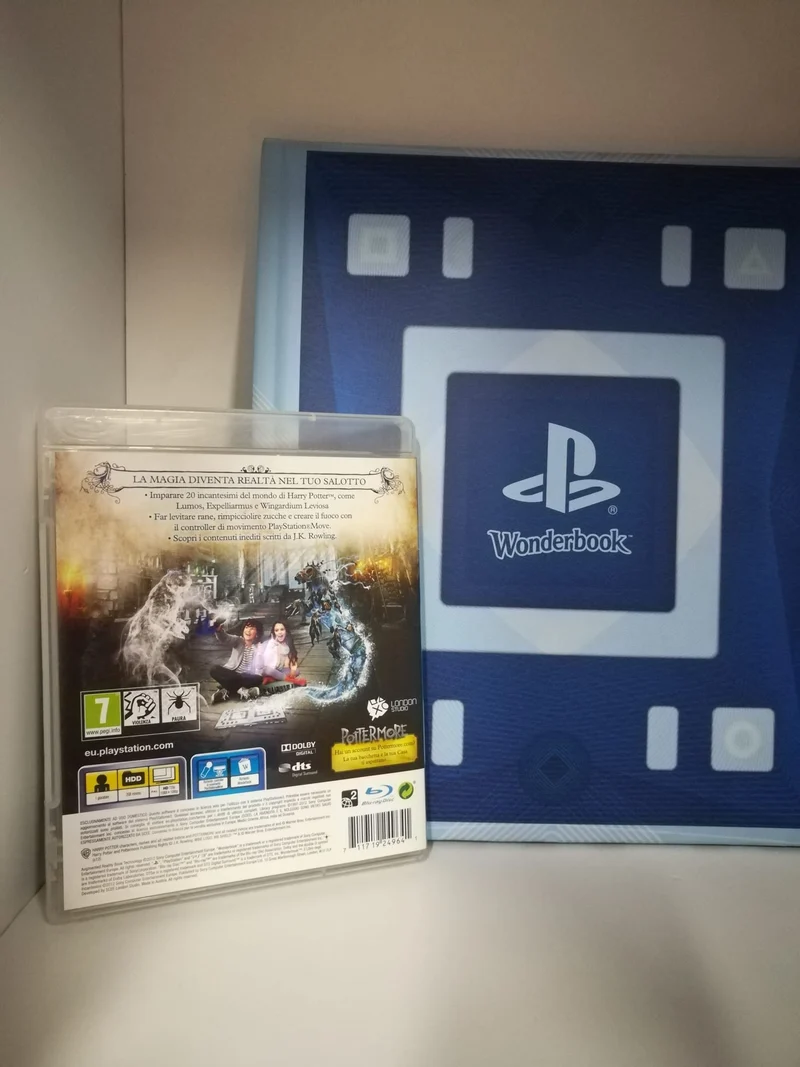 WONDERBOOK : IL LIBRO DEGLI INCANTESIMI PS3 (versione italiana)(usato garantito)