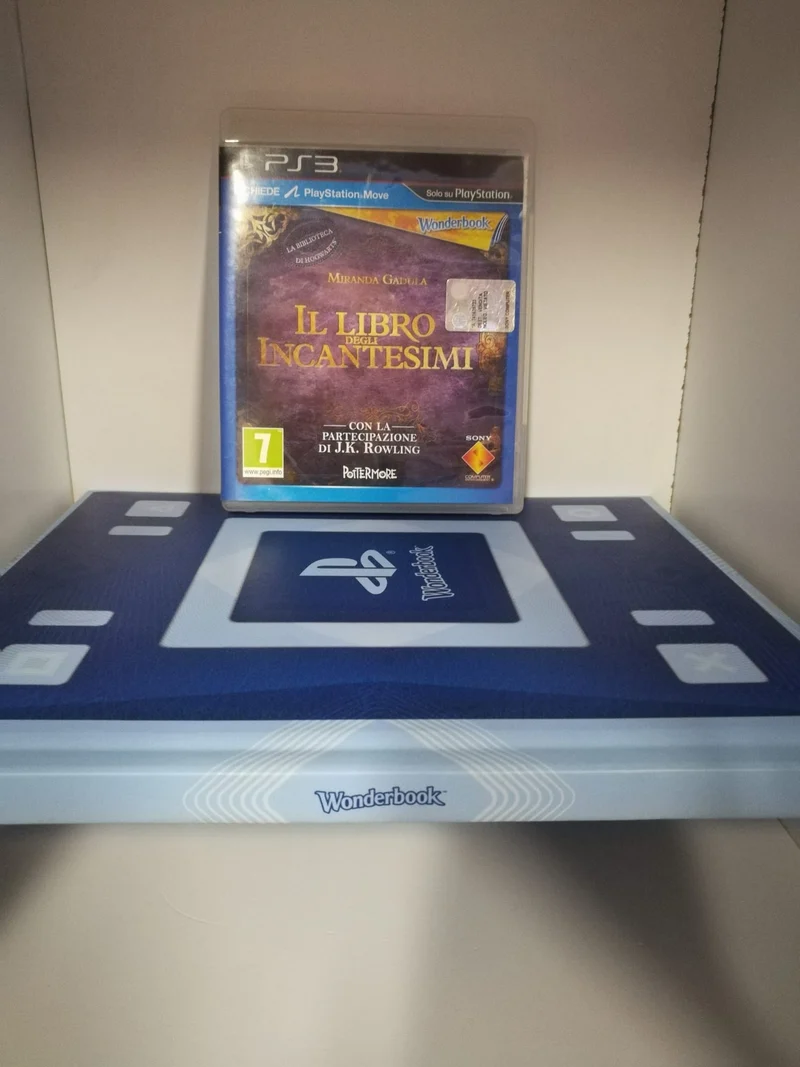 WONDERBOOK : IL LIBRO DEGLI INCANTESIMI PS3 (versione italiana)(usato garantito)