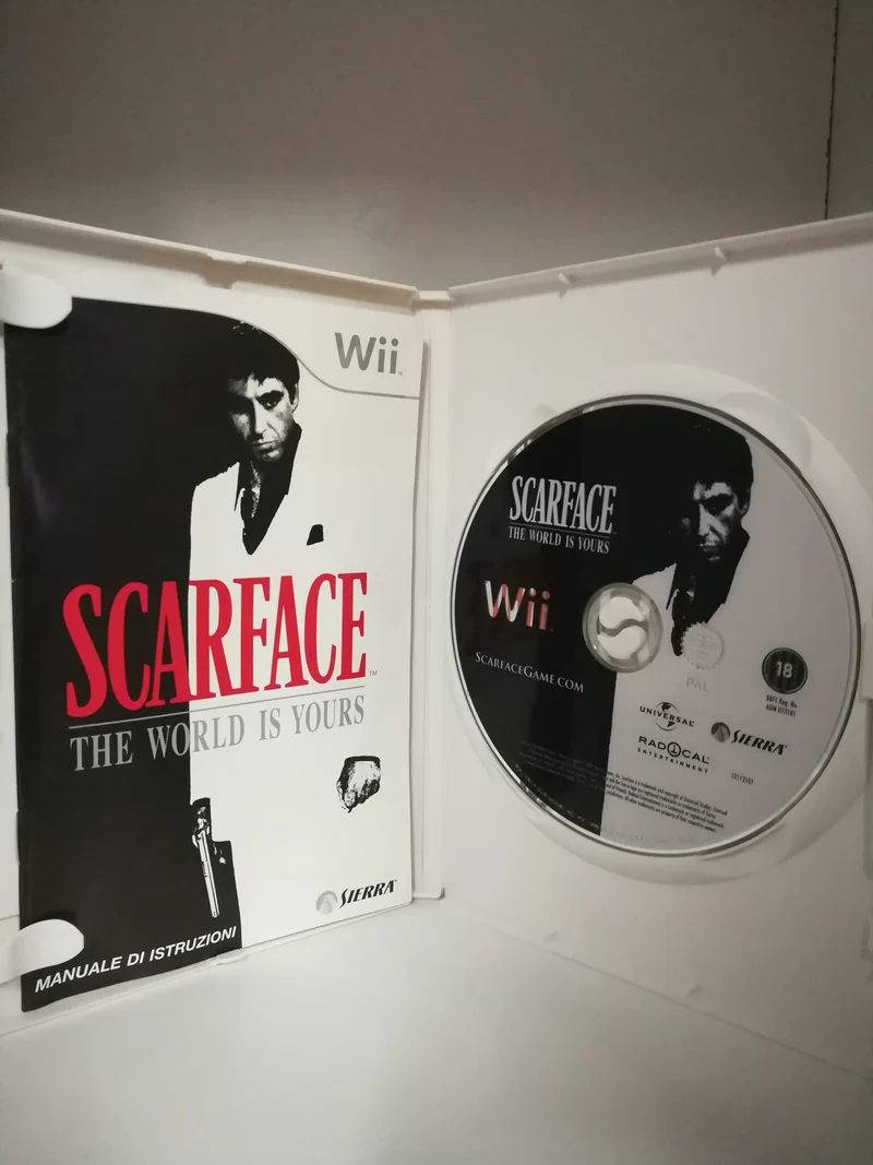 SCARFACE THE WORLD IS YOURS WII NINTENDO (versione italiana)(usato garantito)
