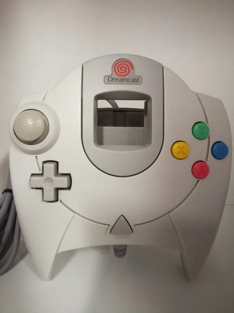 DREAMCAST CONTROLLER + MEMORI CARD (usato garantito)