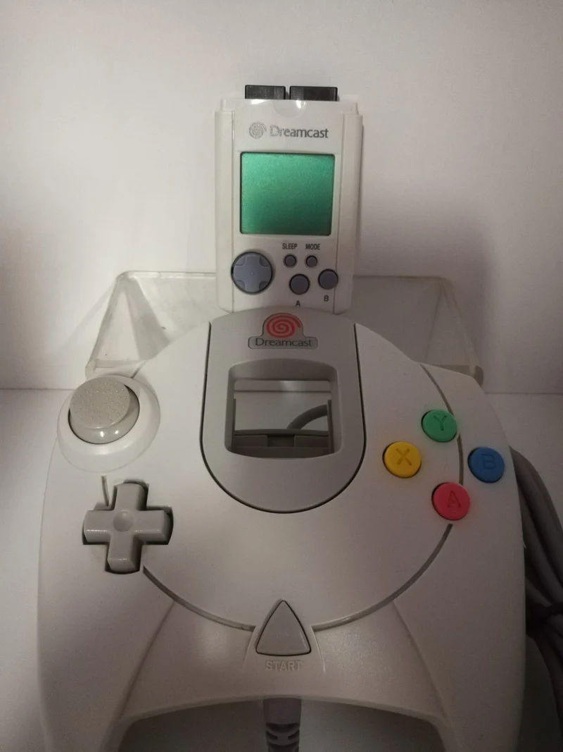 CONTROLLER DREAMCAST + MEMORI CARD (usato garantito)