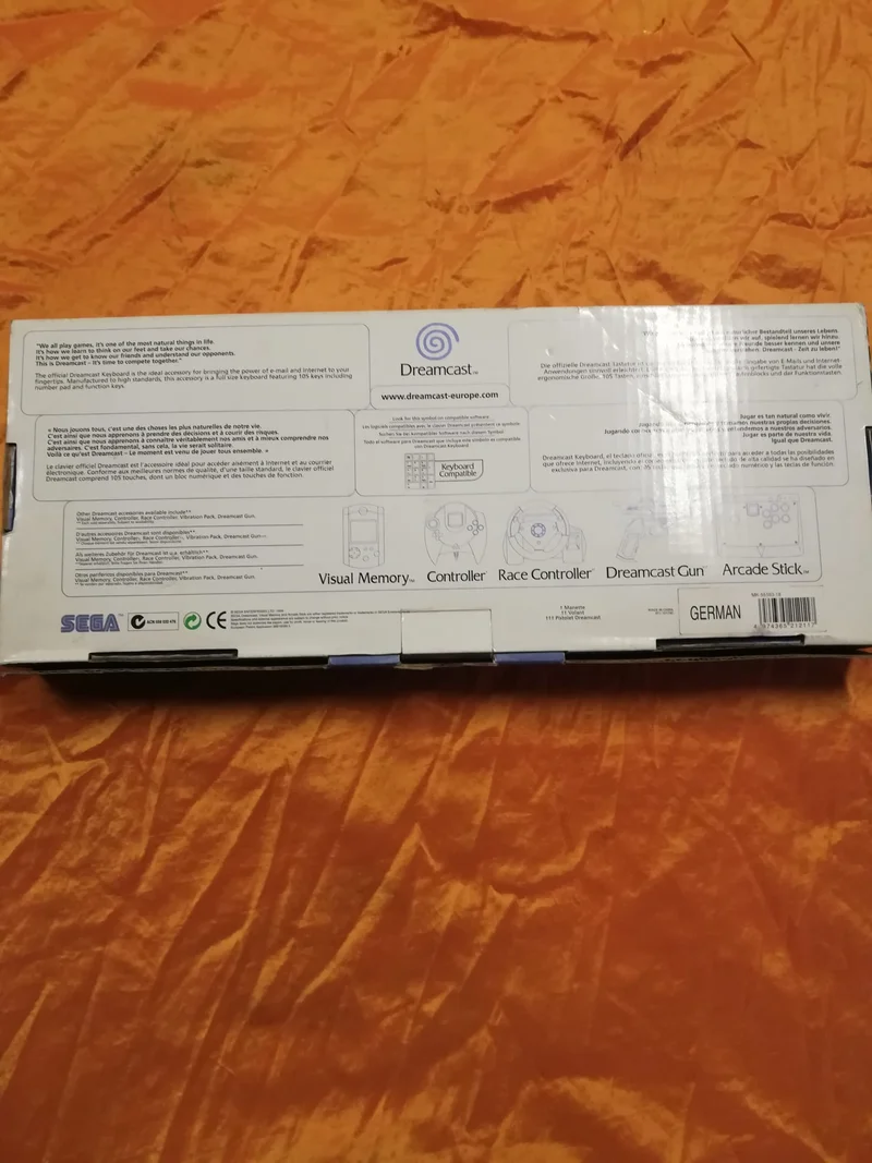 DREAMCAST KEYBOARD SEGA (usato garantito)