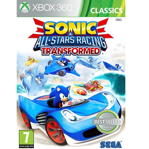 Sonic E All Star Racing Transformed Xbox 360 - Usato