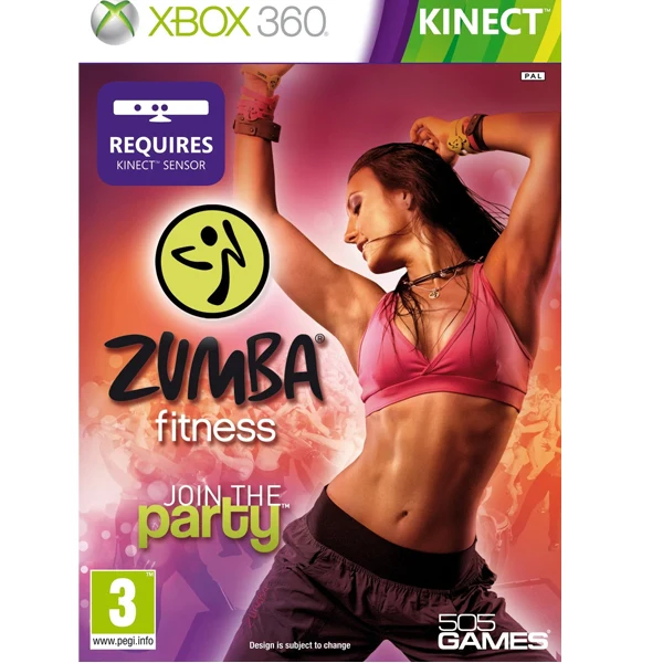Zumba Fitness Join The Party Xbox 360 - Usato