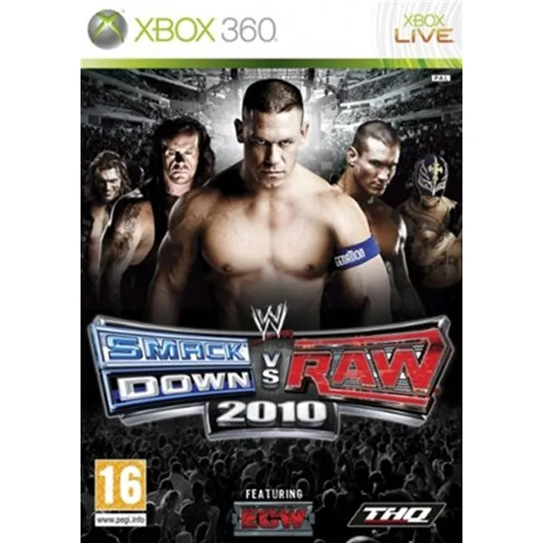 WWE SmackDown VS Raw 2010 Xbox 360 - Usato