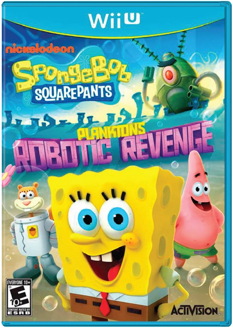 SpongeBob SquarePants Plankton's Robotic Revenge - Nintendo Wii U