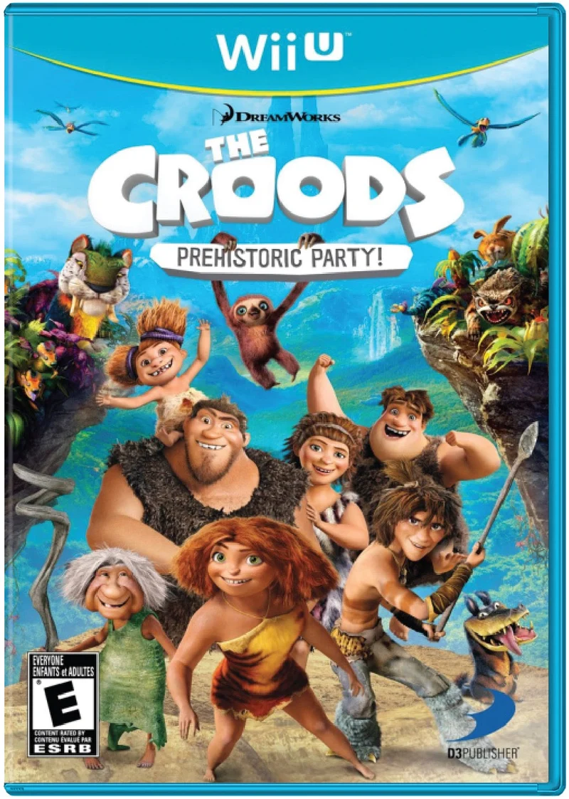The Croods Prehistoric Party - Nintendo Wii U