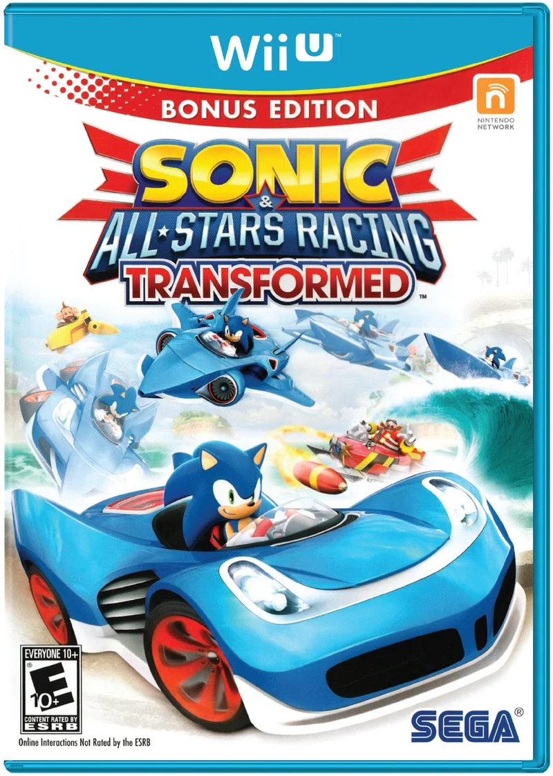 Sonic & All-Stars Racing Transformed - Nintendo Wii U