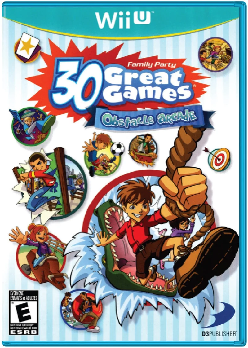 30 Great Games Obstacle Arcade - Nintendo Wii U