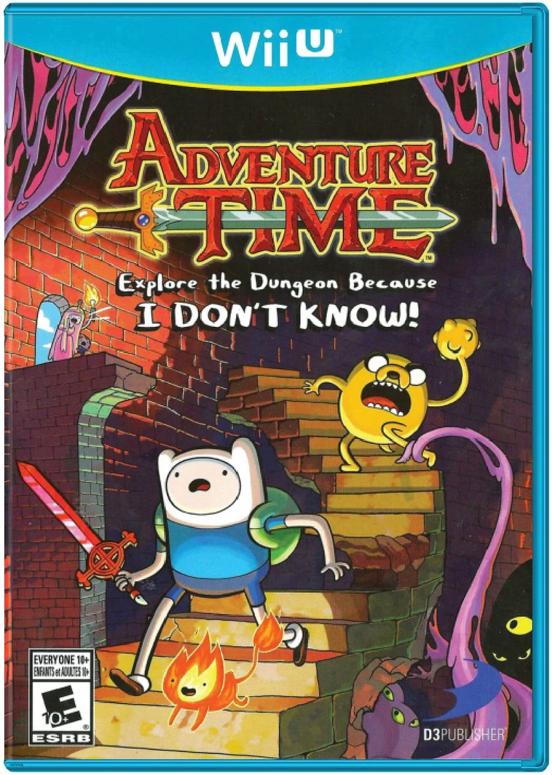 Adventure Time Explore the Dungeon Because I Don't Know - Nintendo Wii U