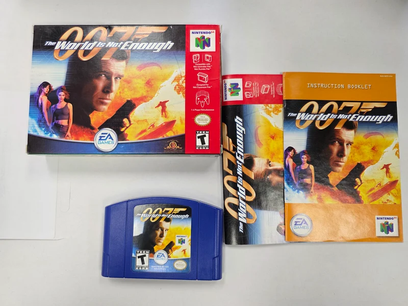 007 James Bond The World Is Not Enough - Nintendo N64