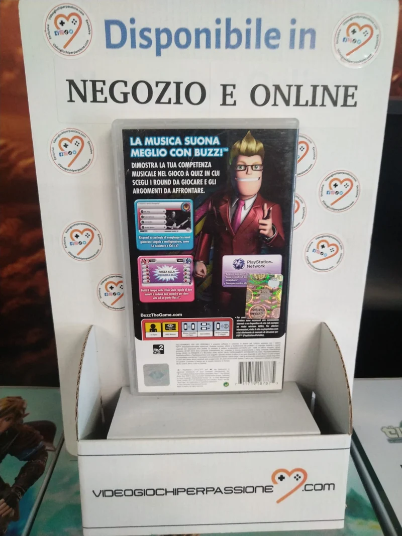 Buzz! The Ultimate Music Quiz PSP (usato garantito)(versione italiana)